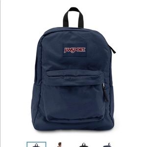 Jansport SuperBreak backpack navy blue